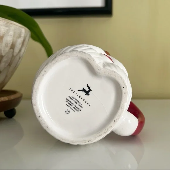 Pottery Barn Santa Claus Ceramic Mug - Picture 3 of 6